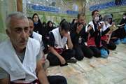 زیارت گروه دوم درمانگاه جهادی «راه شفا» از سرداب مقدس حرم عسکریین